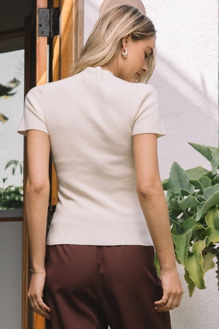 Ivory Sweater Top