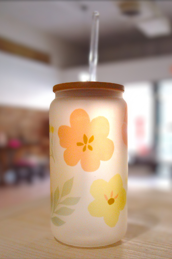 Fall Glass Tumblers