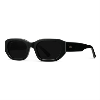 London - Bold Rectangular Statement Polarized Sunglasses