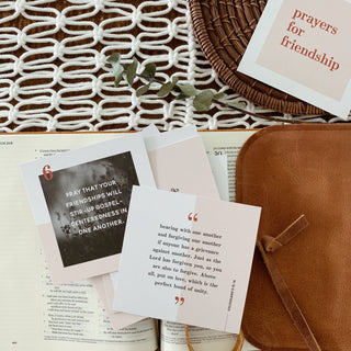 Prayers For Friendship Verse Card Set