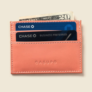 Slim Card Holder Wallet (Pink) - ONLINE ONLY