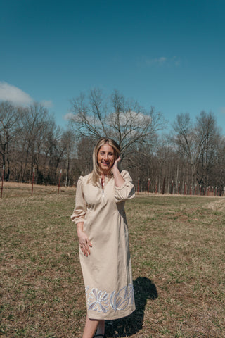 Indie Dress - Ecru