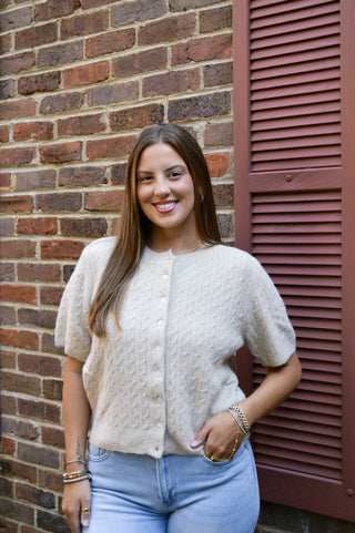 Sawyer Cardigan - Sand