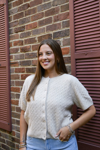 Sawyer Cardigan - Sand