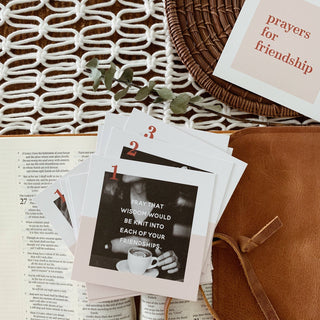 Prayers For Friendship Verse Card Set