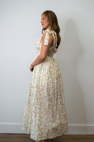 Ruffled Midi Dress