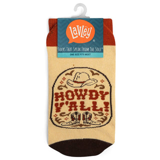 Howdy Y'all Country Western Socks Unisex for Men and Women