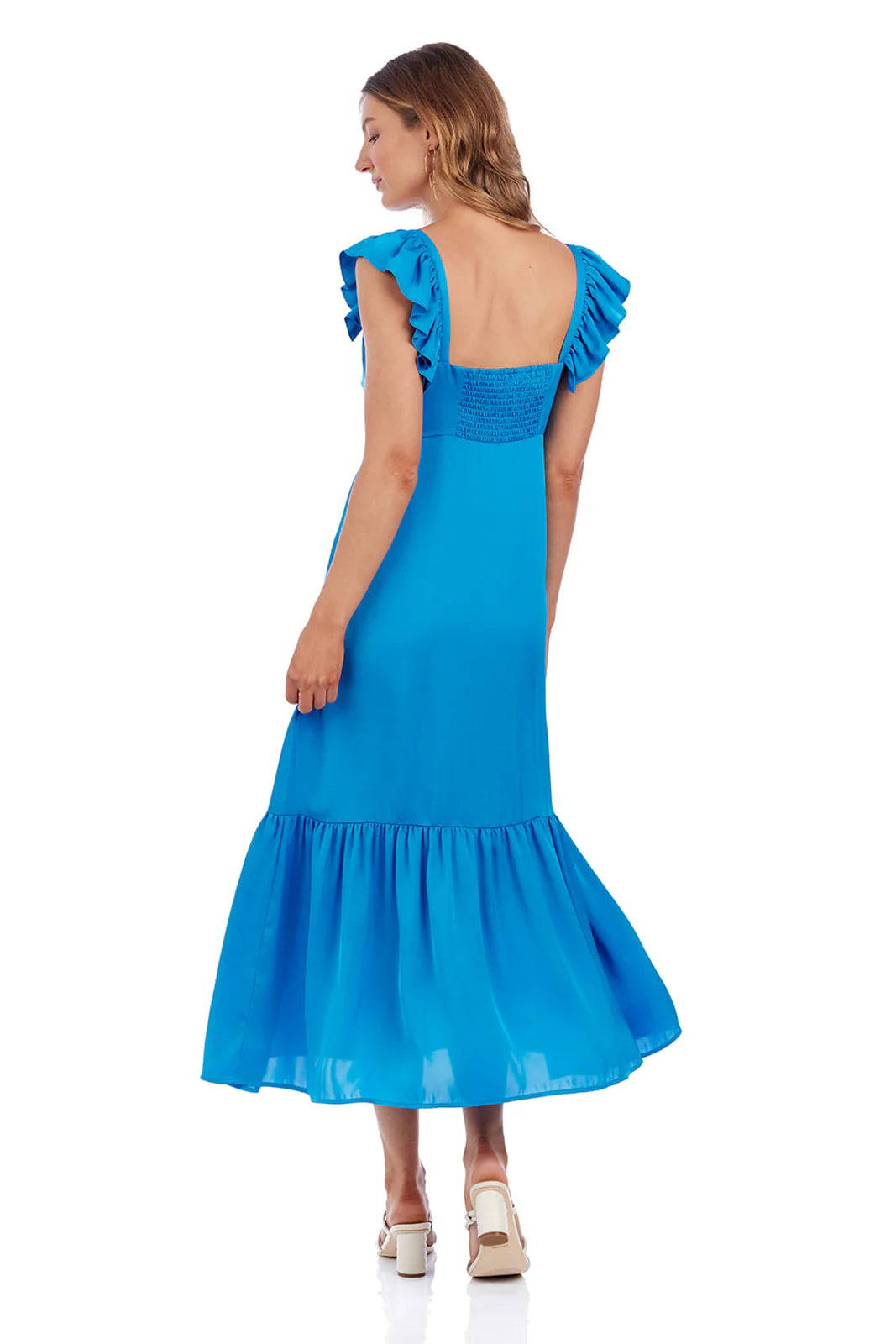 Zofia Dress - Wharf Blue