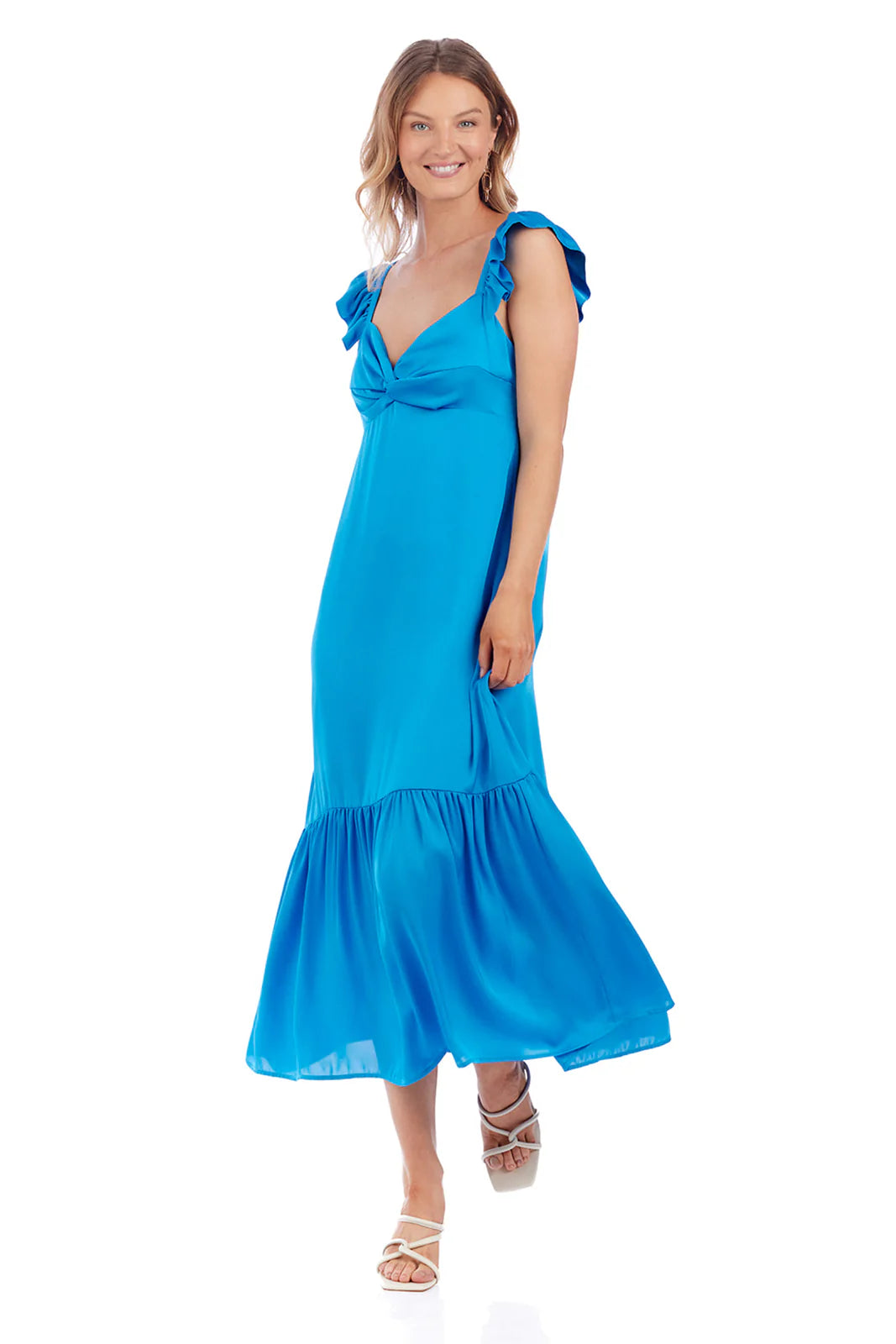 Zofia Dress - Wharf Blue