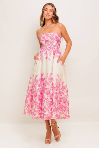 good bridesmaid dress websites Elle Midi Dress – Honey and Suede
