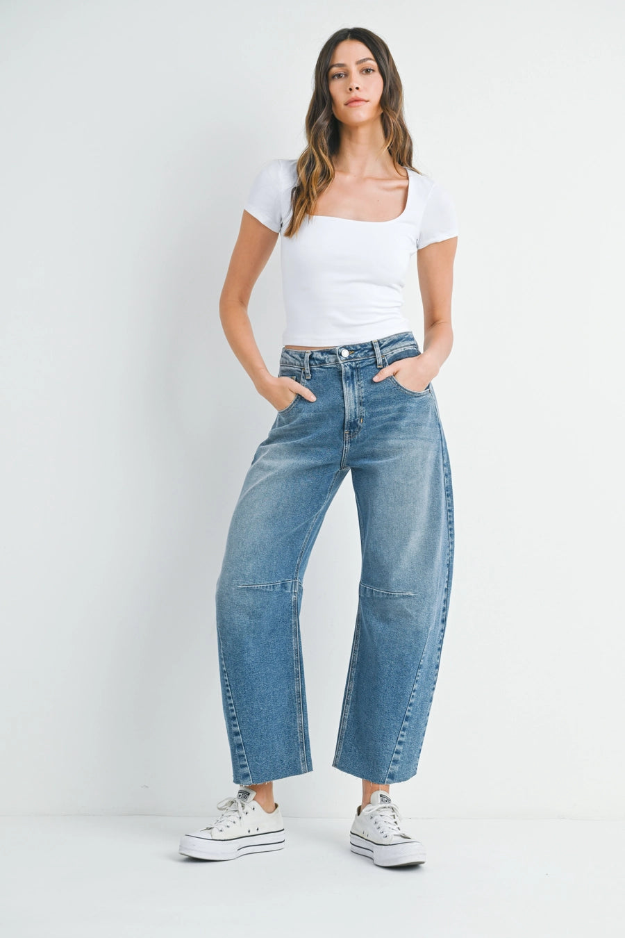 Bella Barrel Jean