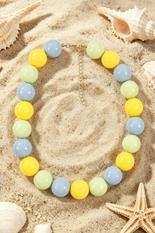 Beaded Statement Necklace