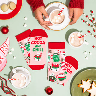 Hot Cocoa and Chill Socks
