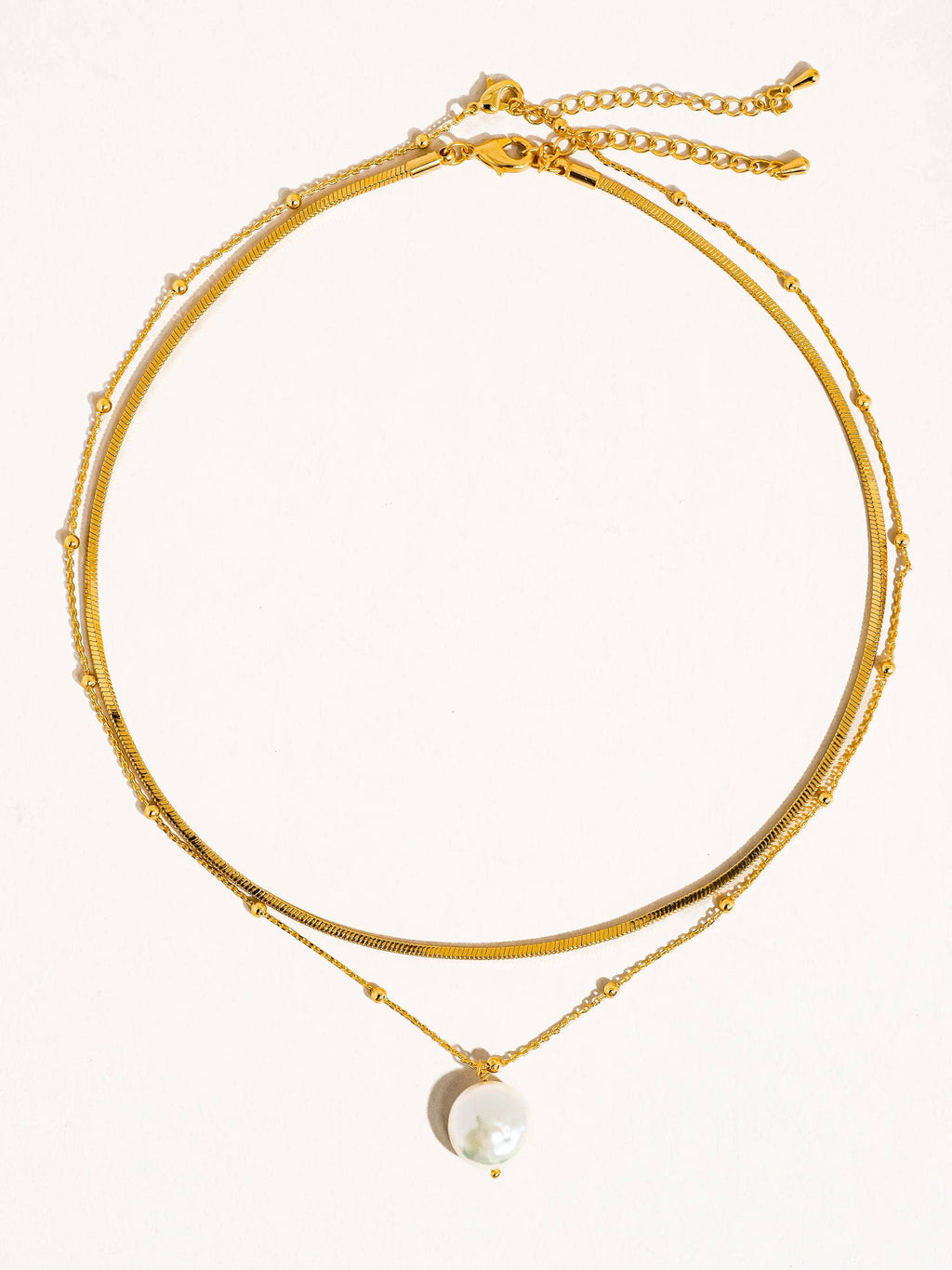Bindi Necklace – Honey and Suede