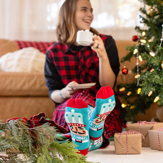 Crushing It Nutcracker Socks