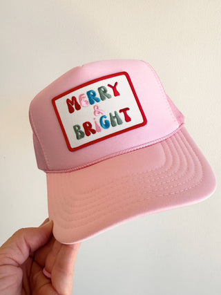 Merry And Bright Trucker Hat