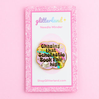 2000s Nostalgic Book Fair High Needle Minder Magnet