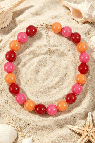 Beaded Statement Necklace