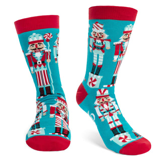 Crushing It Nutcracker Socks