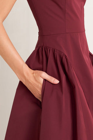 Berry Archive Midi Dress - ONLINE ONLY