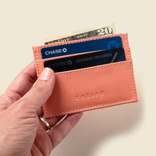 Slim Card Holder Wallet (Pink) - ONLINE ONLY