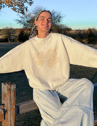 Heart of God Knit Sweater - ONLINE ONLY