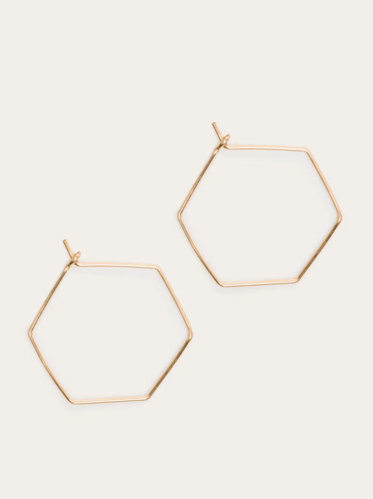 Honeycomb Earrings by ABLE