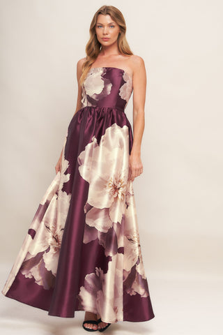 Luxe Peony Maxi Dress - ONLINE ONLY