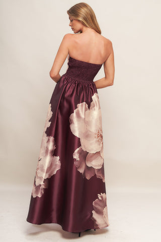 Luxe Peony Maxi Dress - ONLINE ONLY