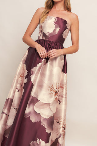 Luxe Peony Maxi Dress - ONLINE ONLY