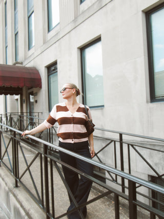 Haley Color Block Sweater
