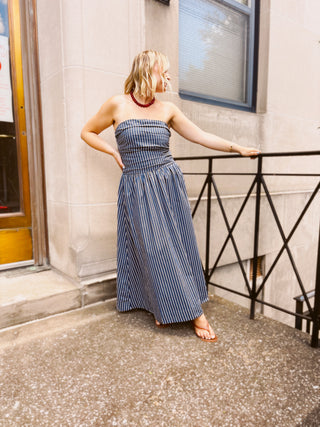 Americana Strapless Dress