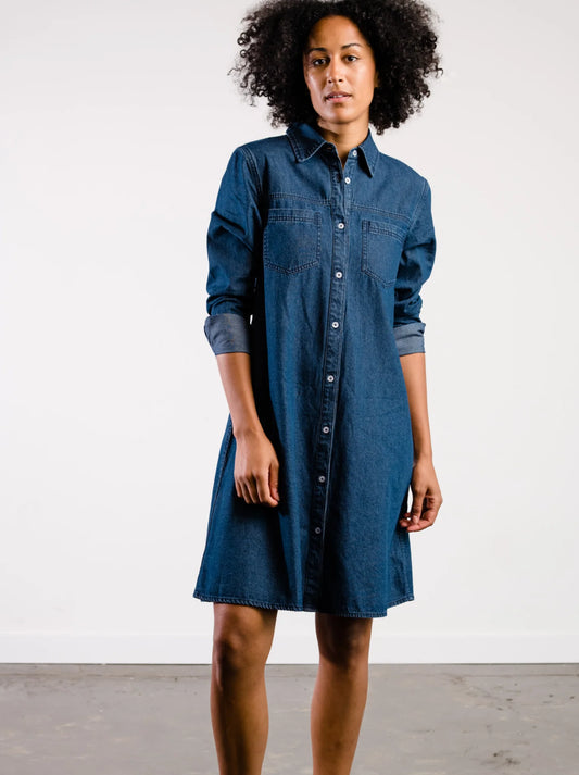 Kate Denim Swing Dress