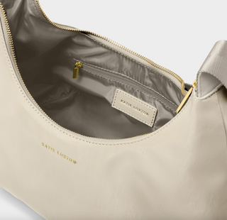 Nylon-Luxe Sling Shoulder Bag