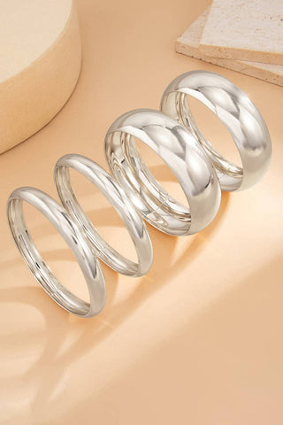 Chic Gold Bangles Set
