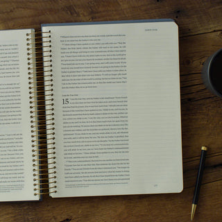 ESV Spiral-Bound Journaling Bible, New Testament, Hard Cover