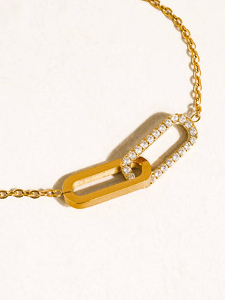 Esme 18K Gold Non-Tarnish Link Chain Bracelet