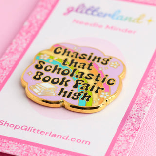 2000s Nostalgic Book Fair High Needle Minder Magnet