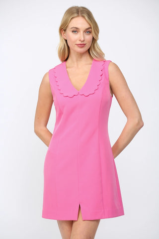 bubblegum pink mini dress Sassy Shortcake Peony Perfection Dress