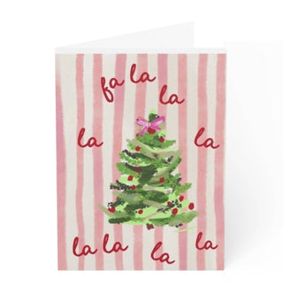 FA LA LA - Note Card