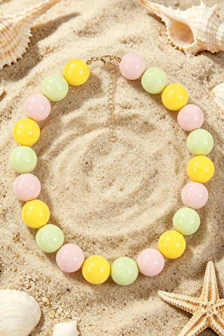 Beaded Statement Necklace