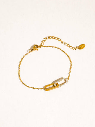 Esme 18K Gold Non-Tarnish Link Chain Bracelet