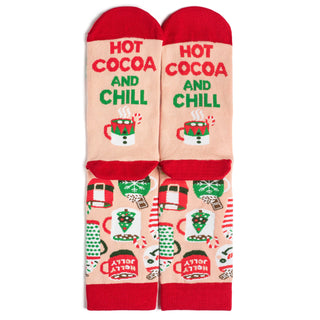Hot Cocoa and Chill Socks