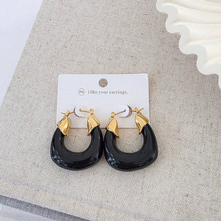 Rizzo Resin Chunky Hoops - WATERPROOF