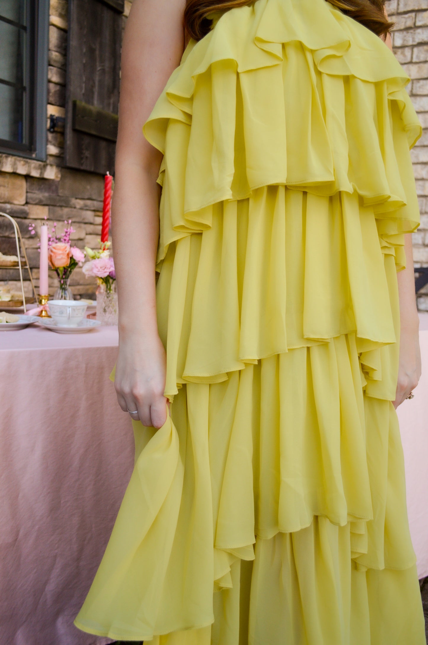 Lemon Lime Midi Dress