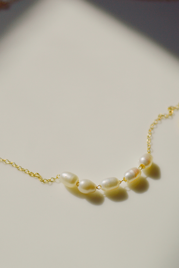 Organic Pearl Necklace