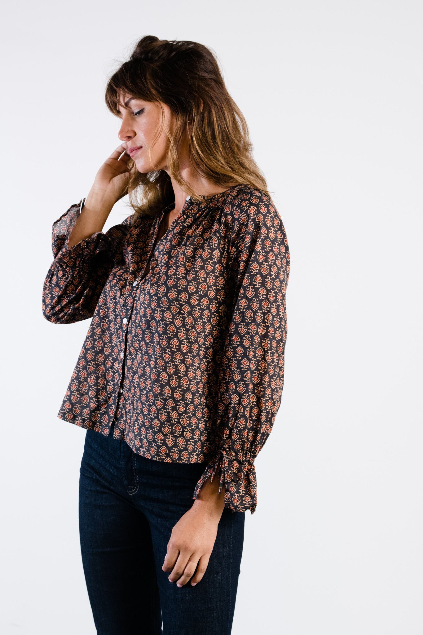 Kristen Button Down Blouse